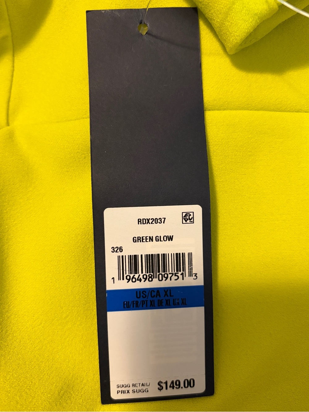 *New w/ tag* Rachel Rachel Roy Dress Jumpsuit. Size: XL. Color: Green Glow - Picture 7 of 7
